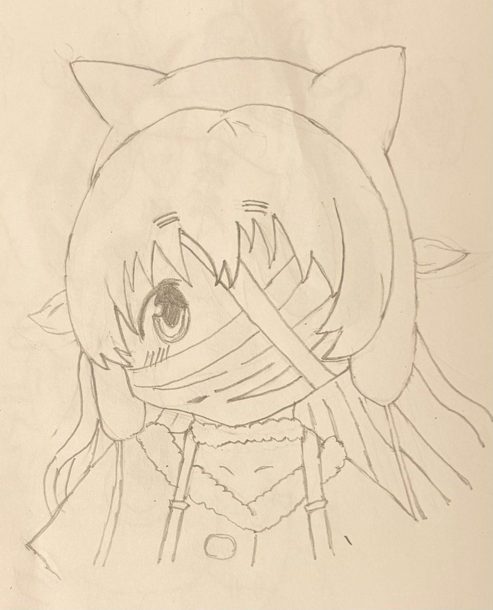 kaeneko159817's tweet photo. 落書きなぎさちゃん　包帯ver https://t.co/e9GU1gyqPY