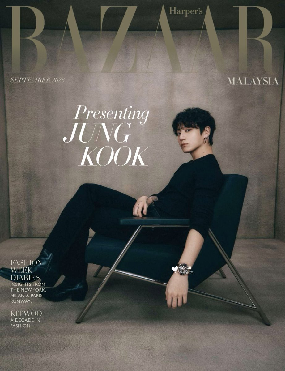 jeonlver97_'s tweet photo. OMG JUNGKOOK X HARPERS BAZAAR MALAYSIA https://t.co/QMEDQNELF6