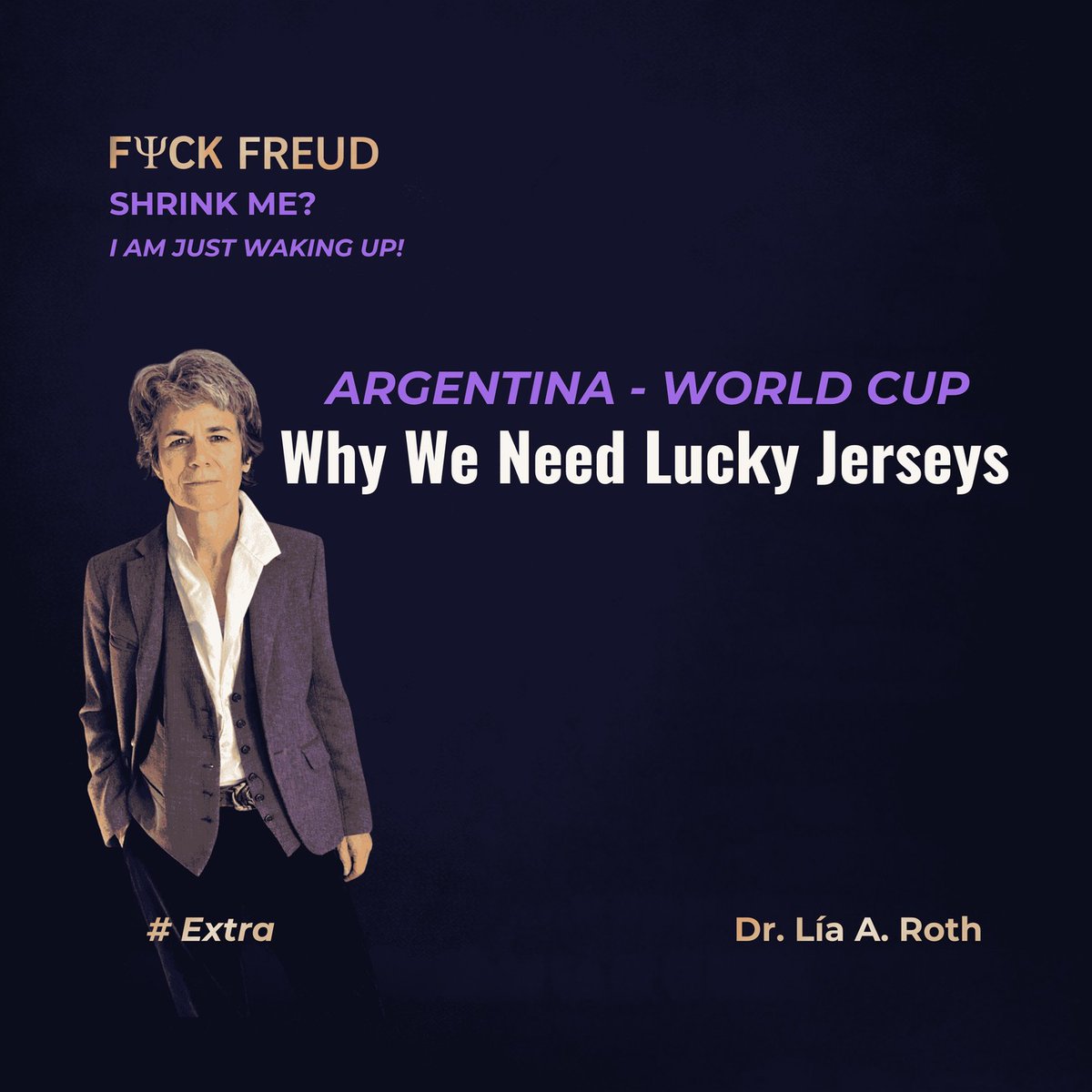 hanifiarpac's tweet photo. Every Argentine has a superstition during the World Cup. The unwashed jersey. The forbidden word. In fact, a lot of people engage in silly behaviors to help their team win. We know it’s silly. We know the unwashed jersey doesn’t touch the ball. We https://t.co/KDf0wvs2XO