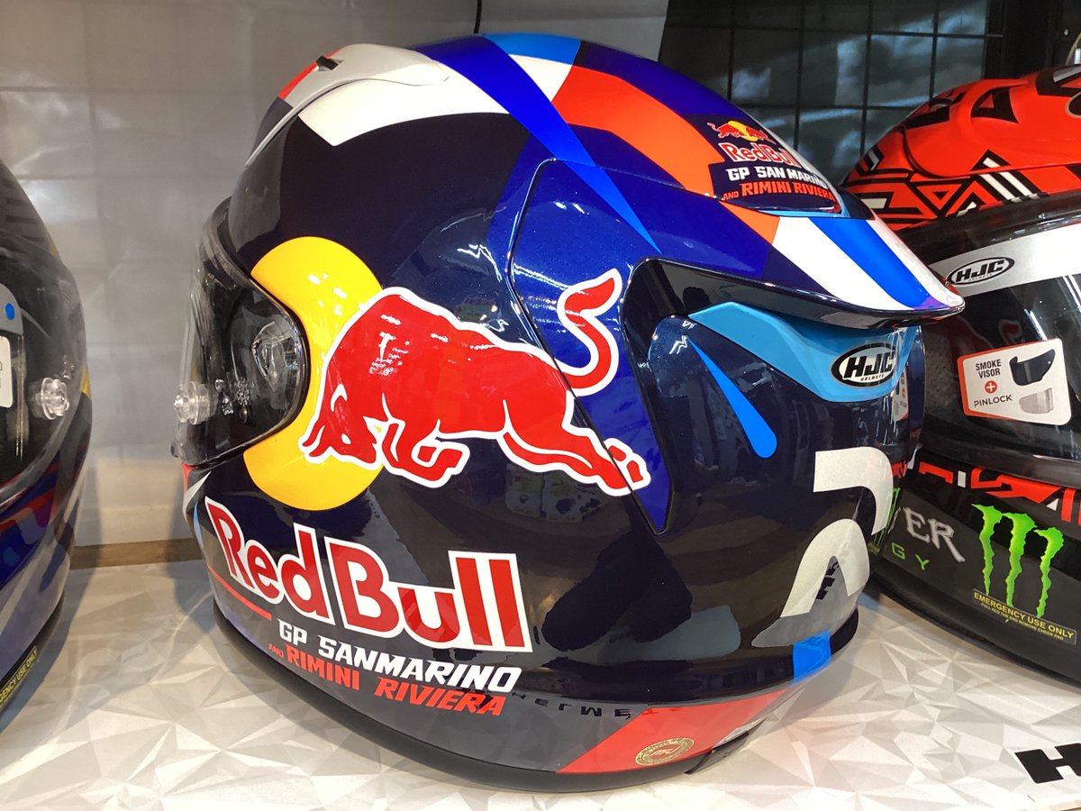 AdachiNaps's tweet photo. 🏆商品紹介🏆
#HJC の「RPHA 12 レッドブル ミサノ GP2(数量限定生産)」はMサイズのみ在庫アリ!
https://t.co/ALsf3BTGS1
#ナップス #バイク https://t.co/8nHWC1Axaa