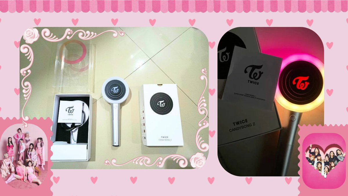 seasonsofcalla's tweet photo. 🍭Twice Lightstick Candybong Z Ver. 2
📀Twice - The Story Begins
📀 Twice - 5th mini album Ver. B [WHAT IS LOVE] 
📀 Twice - 9th mini album Ver. C [MORE &amp; MORE]

#TWICE #KPOP #ALBUM #WTS https://t.co/E1ukUEG8Ac