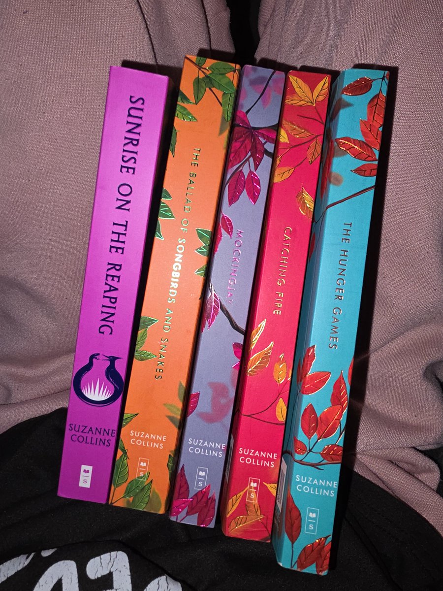 RariAyliffe's tweet photo. When isolation nation hits 😍

However, im totally annoyed Sunrise on the reaping, isnt in the autumn covers 😢 https://t.co/Izh3YuzU0B