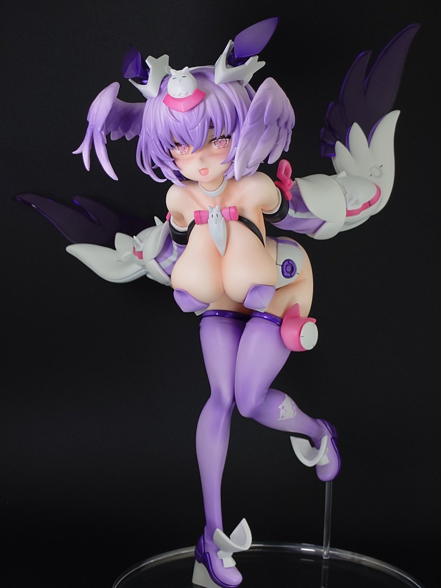 828_hitsuji's tweet photo. メガミデバイス PUNI☆MOFU シャオ 2/1 完成しました！

ディーラー  A.N.S Works様(@ans_works_ )
原型 あさつき凪様(@asatsuki_nagi )

すっごくデカい！！
背面の写真載せて怒られないかだけが不安ですw
#メガミデバイス
#ガレージキット https://t.co/Q92JHG6qFT