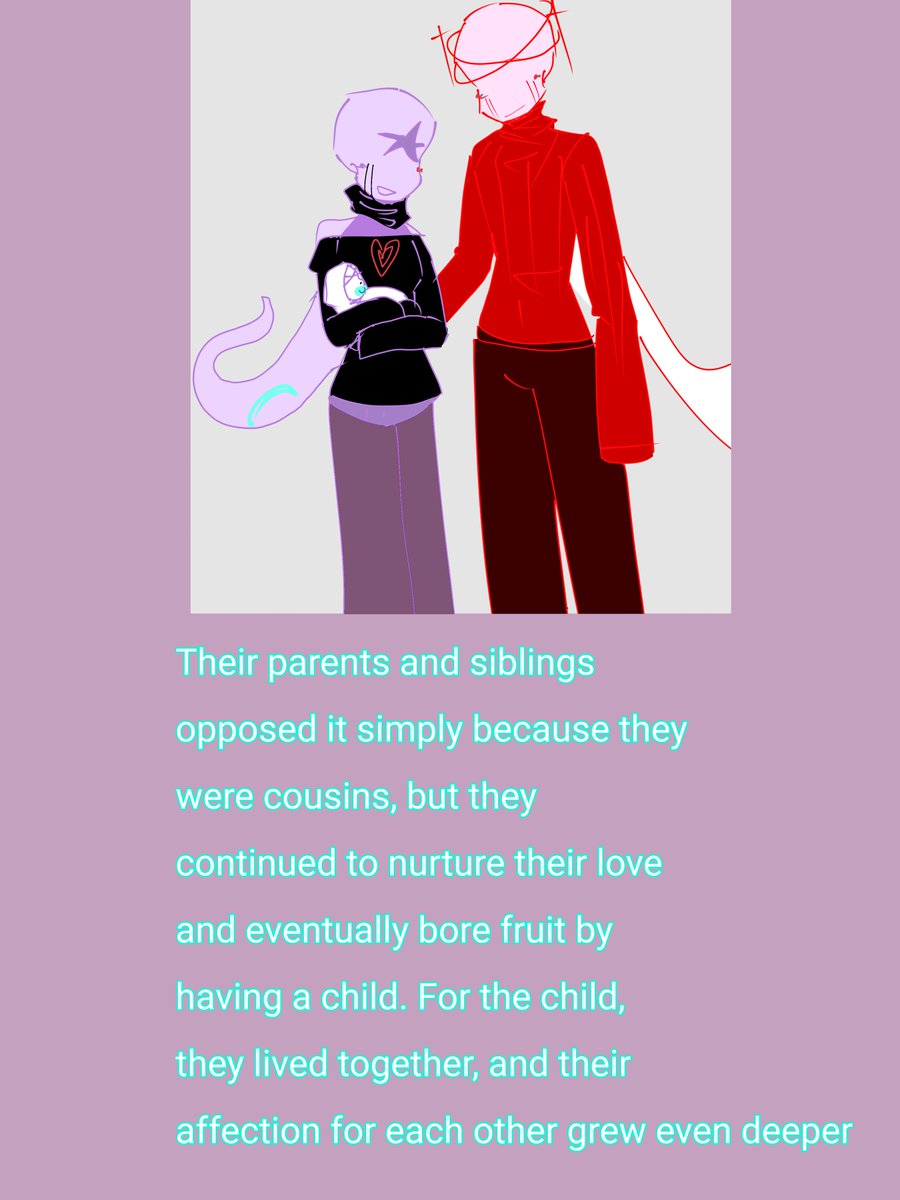 BIhaedol30232's tweet photo. Far in the future, the timeline, the flower of hatred, Sans’s first and last love, and a new bond

[The reason I ended up posting this kind of drawing, what I want to say about Ebyel, and why these two really ended up being separated!] In the comments
#UndertaleAu #shipkid #OC https://t.co/vDGaaClLHc