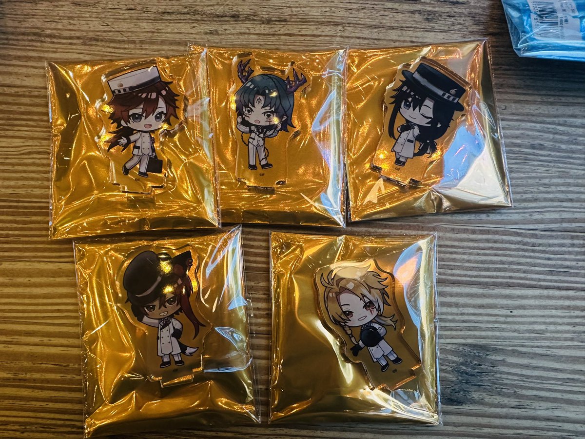 yukotm_'s tweet photo. 【交換】オトメイトパーティー　ちびキャラアクリルスタンド

譲：ミロ、フェイ、ルヲ、カルマ、フエン
求：エリヤ、コウ＞青凛、燕来

13日現地、後日池袋周辺手渡し可能です。 https://t.co/XgywH2thRe