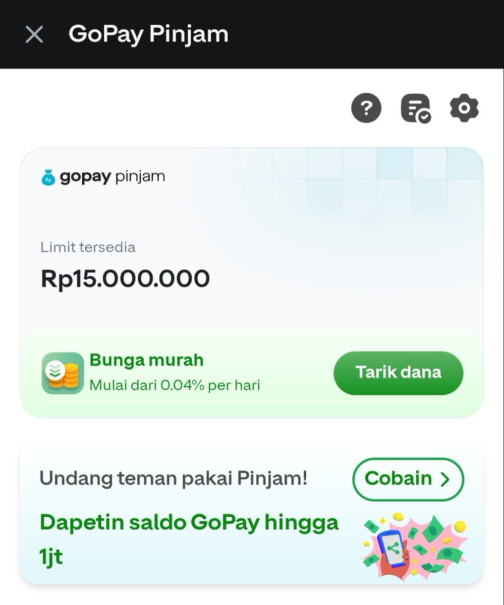 jeeeeyy_'s tweet photo. gpj akhirnya lunas🥹
salah satu aplikasi yang 👎 otw minta skl dan tutup akun https://t.co/A77oQIPBDG
