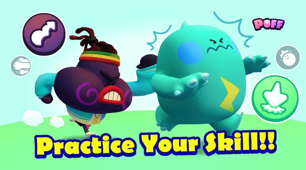 Puffverse's tweet photo. Luck might win you a match, but skill wins you a streak 💪🏻

Play smart in #PuffGo
1️⃣ Select your perfect Puff character/NFT teammate
2️⃣ Team up via
👥 Puff Crew in #PuffTown
🌐 World Channel &amp; Nearby
📻 #Puffverse DC: https://t.co/LrOgi383pX
3️⃣ Practice

Skill above ALL ✊ https://t.co/T9pgiBw4RS