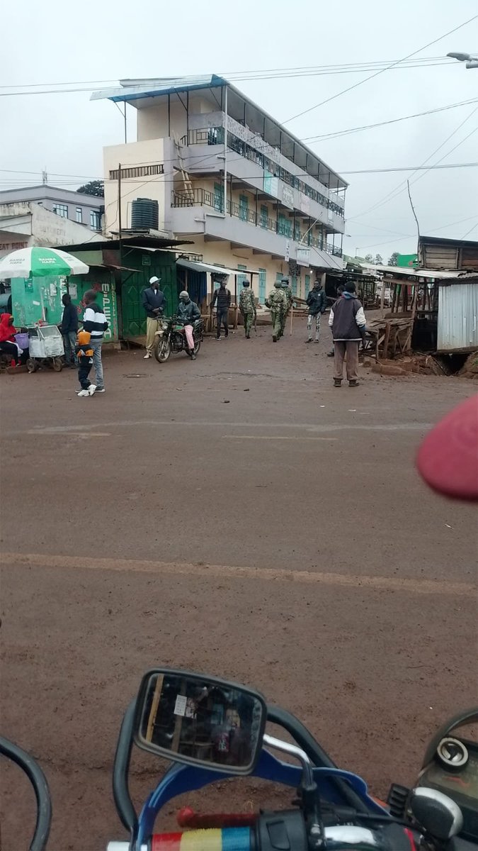rigathi's tweet photo. The harassment of Hon. Gitonga Mukunji by Kithure Kindiki and Cecilly Mbarire is unacceptable.

Hundreds of policemen are surrounding his Embu home with orders to arrest him for the violent clashes between citizens and police yesterday in Embu. 

Following the incident, Mr.  Kindiki sent Hon Mukunji a WhatsApp message threatening to deal with him. 

Mr. Kithure Kindiki wants to use police to frame Hon. Mukunji as having sent goons to disrupt the meeting. This is a cover up after William Ruto has come to learn the clash was occasdioned by locking out thousands from accessing Nembure stadium to share campaign loot despite Kindiki having been allocated enough cash to bribe Embu residents and the wider Mt. Kenya East. 

My advice to Mr. William Ruto is to take his money elsewhere as any money spent in the mountain is of no consequence just as it happened in Olkalou. 

I want to assure DCP supporters that I have mobilised our lawyers to defend Hon. Mukunji once arrested in church where he will attend. The arrest and persecution of Hon. Mukunji will only harden the resolve of our supporters and make his election as Embu Governor a foregone conclusion next year. 

The use of the criminal justice system to harass opponents has always made their politics easier and less expensive. 

I encourage the Hon. Gitonga to be strong and not succumb to intimidation. The public has done extremely well in stopping Mr. Kindiki from dividing the mountain. 

The Mountain is one! The future is Green.