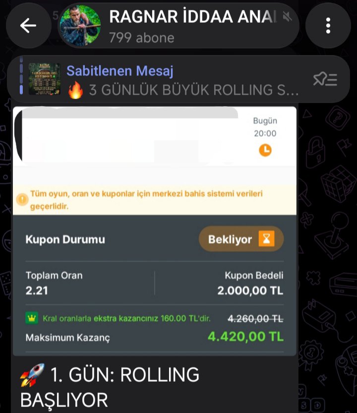Ensonragnar's tweet photo. Selamlar Ragnar Ailesi 👋

3 gün boyunca kasayı 8’e katlayacağımız Rolling serisi bugün başladı 🔥 İlk maçımızı kanalda paylaştım, vakit kaybetmeden yerini al:

https://t.co/v1rbT2xPZm https://t.co/mR0A5PZEuL