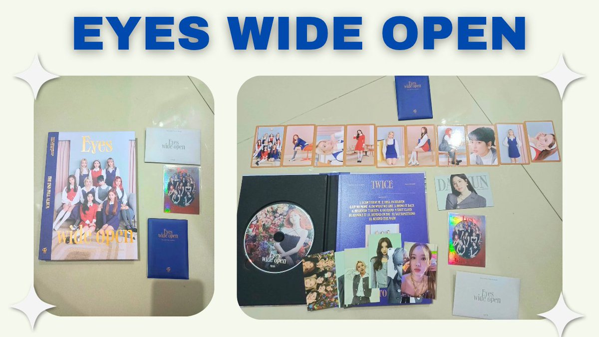seasonsofcalla's tweet photo. 📀 Twice - 2nd full album Ver. Retro [EYES WIDE OPEN]
📀 Twice - 10th mini album Ver. In Love [TASTE OF LOVE]
📖 Twice 1st Photobook - [ONE IN A MILLION]
🎁 Twice Season’s Greetings 2021 - [THE MOMENT FOREVER]

#TWICE #CORTIS #LNGSHOT #KPOP #ALBUM #TWS https://t.co/BauItxkAMA