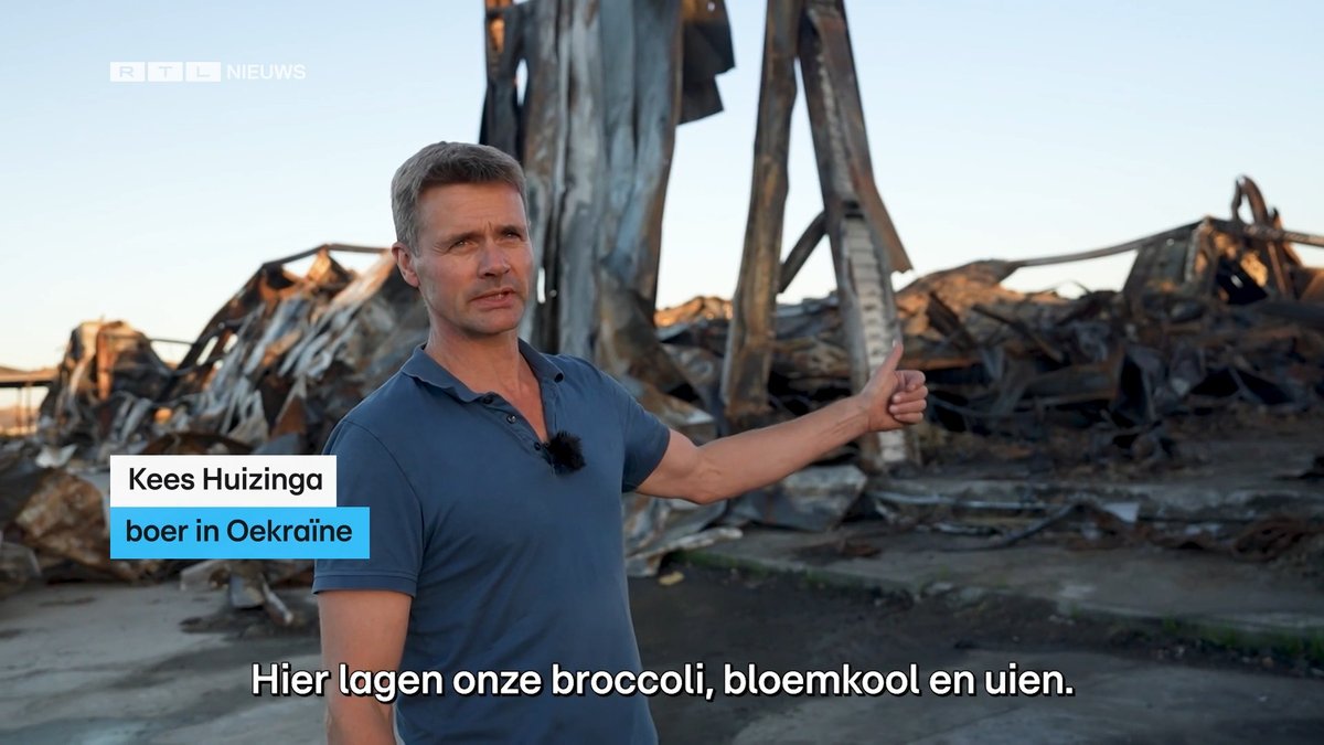 deleeuwkyiv's tweet photo. 🚨 “This is pure terror against Ukraine’s food supply.”

In a report by @RTLnieuws  , our colleague Kees Huizinga (@DutchFarmerInUA) spoke about the devastating impact of Russia’s massive attacks on Ukraine’s food supply.

Kees was interviewed at a modern, fully automated distribution centre where he had stored vegetables for eight years 🥦🥕. The facility supplied no fewer than 400 supermarkets. Today, nothing remains after russian missile strikes.

Meanwhile, the harvest on Kees’ fields is in full swing. Onions 🧅 are being stored at his farm, but they cannot reach the shops. The logistics for corn and grain have also been severely disrupted by attacks on ships in the Black Sea and port facilities in Odesa.

This is not only a threat to Ukraine, but to global food security. russia and Ukraine together account for around 30% of global grain exports.🌾

Fuel stations ⛽ are also increasingly being targeted. Attacks that previously mainly affected eastern regions are now reaching Kyiv as well.

As RTL correspondent @JeroenAkkermans concludes: "russia’s attacks on fuel, electricity and food supplies are aimed at bringing civilian life in Ukraine to a standstill."

💙💛 This is not just an attack on buildings and infrastructure. It is an attack on the daily lives of millions of Ukrainians.
Link to video in the comments.
