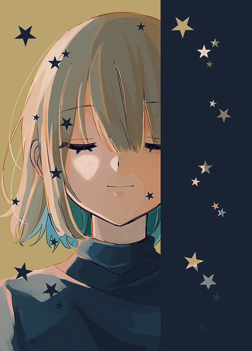 sharrard_COle's tweet photo. 星々
#ずとまよファンアート  
#Waboku_FA https://t.co/yLWlsDUjec