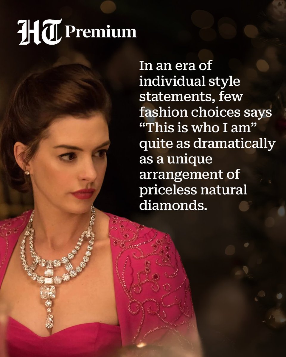 htTweets's tweet photo. #HTSelect | 💎 From iconic red carpets to unforgettable movie moments, natural diamonds have always known how to steal the spotlight. Discover the sparkle, drama and stories behind pop culture’s most dazzling accessory. 🎬✨
Read: https://t.co/mph60gzbuX https://t.co/J99fYLrIJD
