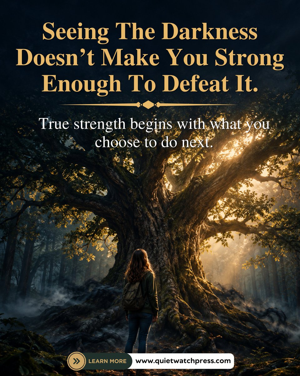 quietwatchpress's tweet photo. Seeing the darkness is only the beginning.

The Sentinel’s Sight explores what it truly means to see, believe, and choose courage.

#thesentinelsight #watchwoodchronicles #thoughtprovoking #faithandcourage #christianfiction https://t.co/k3dpXChWvD