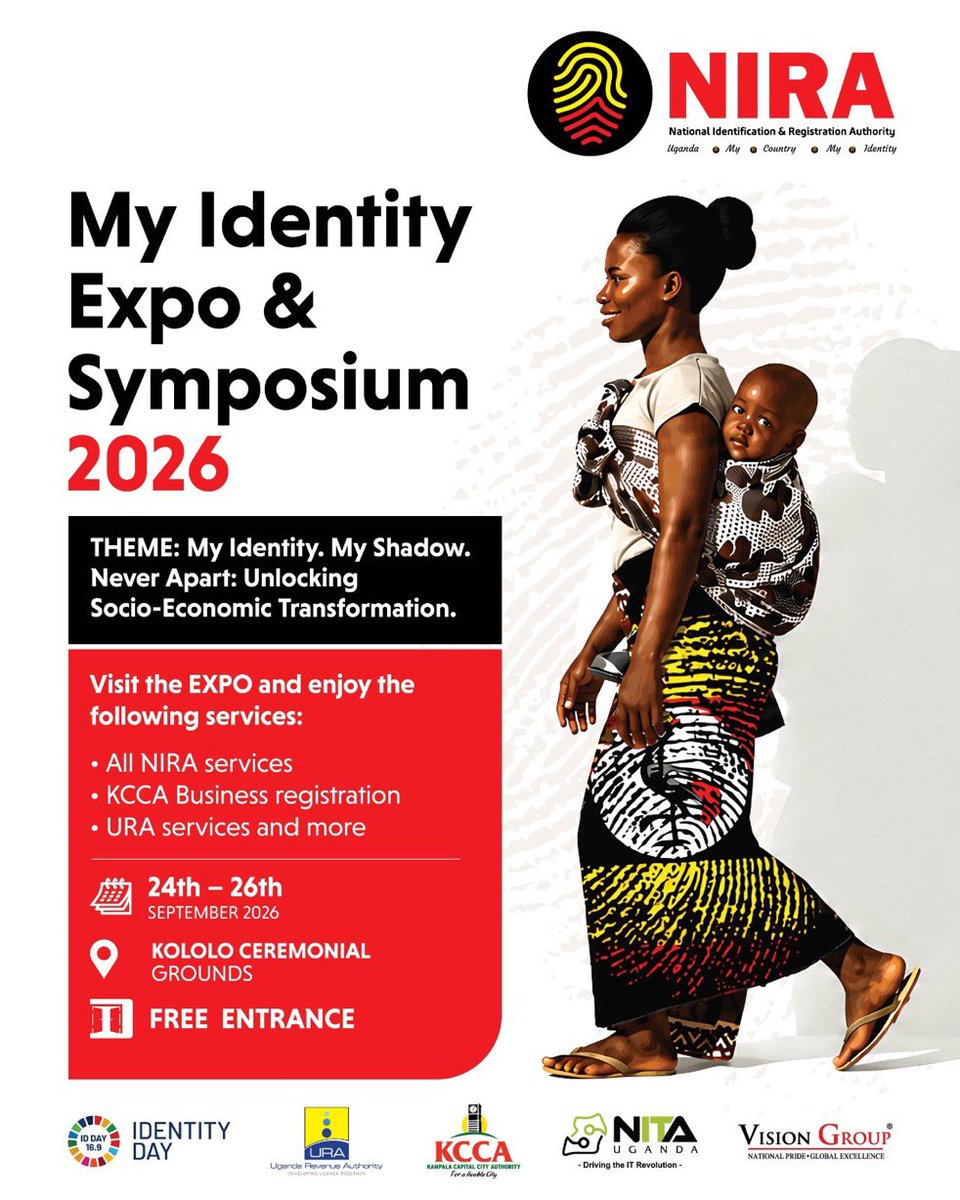 NIRA_Ug's tweet photo. NIRA WEEKLY HIGHLIGHTS

1. Unveiled the Identity Expo and Symposium

We officially launched the Identity Expo and Symposium, which will be held in commemoration of International ID Day. During the event, NIRA will be joined by URA @KCCAUG, @BOU_Official, @NITAUganda1, @USPC_LTD and other partners to provide their respective services at the venue.