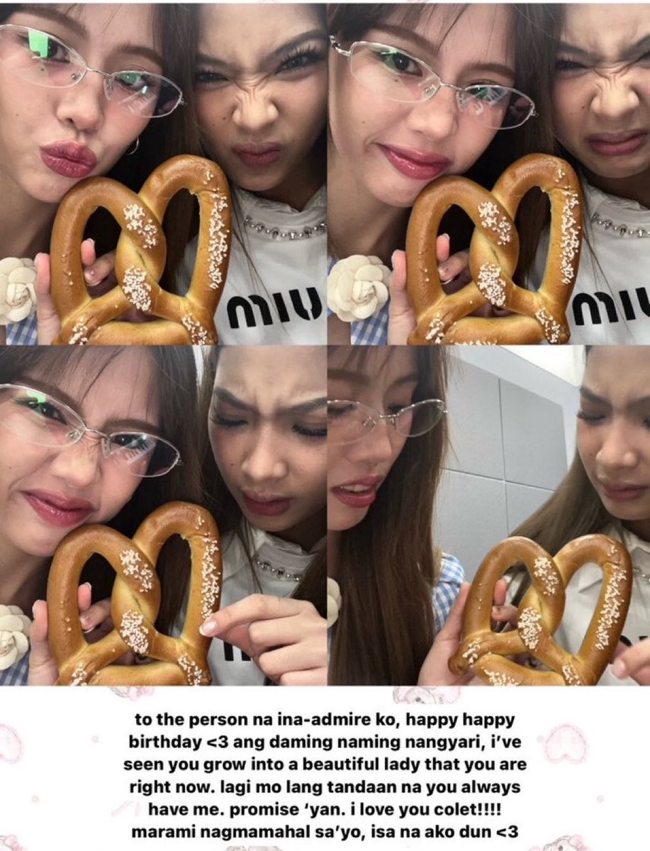 lucks4yves's tweet photo. wala na pala tayong aabangan na 10pm birthday greeting ni maloi para kay colet ☹️ https://t.co/A7tIDbN328