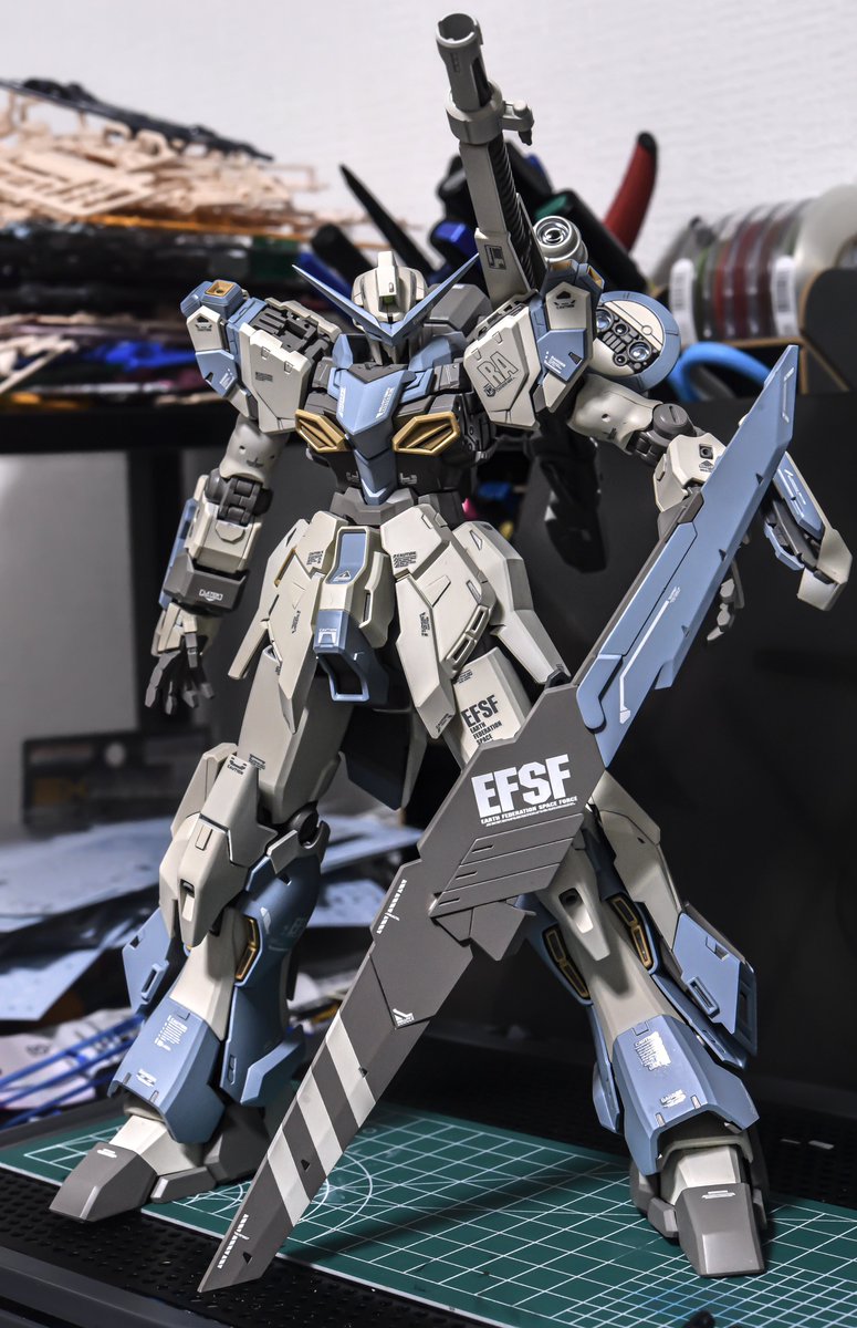 puras9211's tweet photo. #みんなのミキシングガンプラ晒せよ https://t.co/w8q42mlnQM