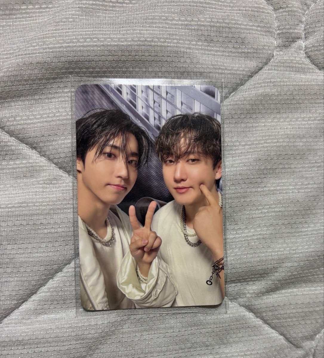 negikonnbu's tweet photo. straykids スキズ  交換 thisandthat  封入
truck ver

譲 チャンビン・ハン（ユニット）

求 ベカ王（バンチャン・ヒョンジン） ユニット

同日、郵送交換 希望
よろしくお願いします🙇‍♀️

#straykids交換 #スキズ交換 https://t.co/BfcS1JELwy