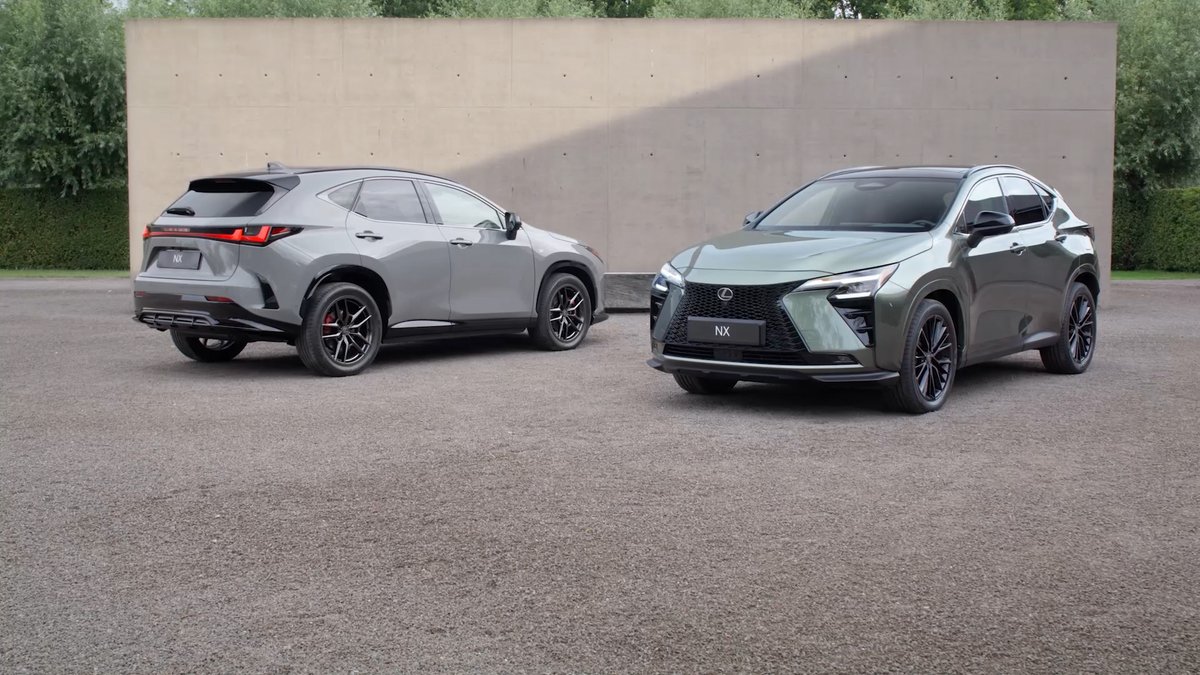 CCubicos's tweet photo. ¡Ya está aquí el nuevo @LexusSpain NX! Aterriza con un nuevo frontal, donde destacan unos faros más afilados, con versiones híbridas autorrecargables 🔋 y enchufables 🔌, esta última con +100 km de autonomía eléctrica ⚡️.

@puntalproduc @antena3com #CCubicos433 https://t.co/jrENjjTKyb