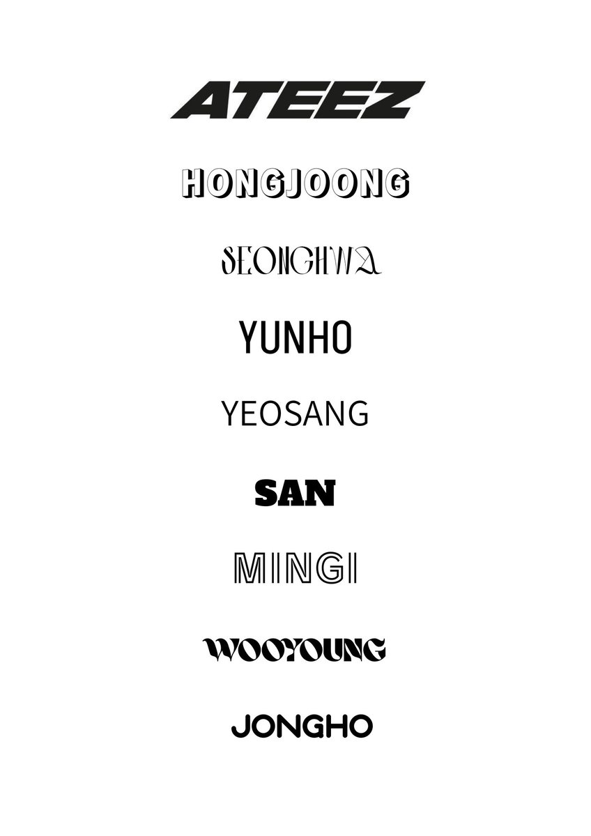 suki_mingi's tweet photo. 私的
初見ATEEZと実際ATEEZ https://t.co/8FYdnkfXmm