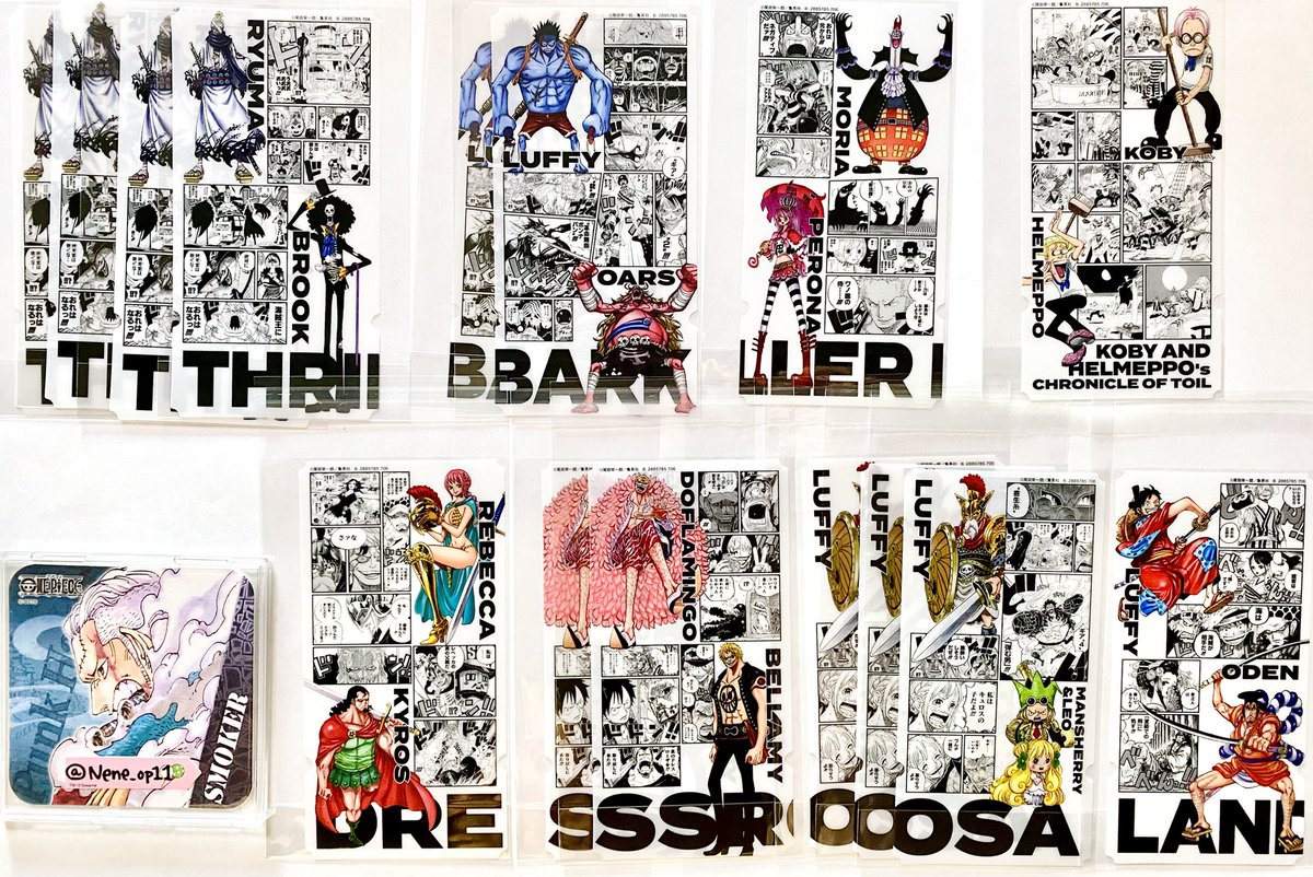 Nene_op11's tweet photo. 【交換/譲渡】ONE PIECE ワンピース チケットライクコレクション

譲▶︎①②画像にて
求▶︎③エース≫≫ベックマン≫定価¥165+送料

⭐️初回様はプロカをご確認下さい
＊📮郵送

お声掛けの際は｜こちら｜にお願い致します🏝️

↓ https://t.co/N0fAMlI3u0