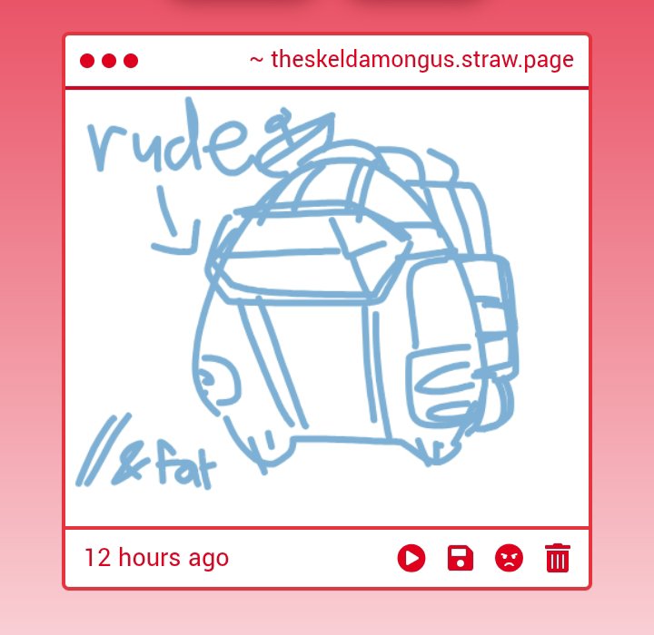 TheSkeldAmongUs's tweet photo. Is this by R-08-12?? If so then it is ugly as them. If not then wow it's STILL ugly..
(ADMIN HERE!!THIS ISNFUCKING AMAZING THANK YOU SOSOSOSOSOMUCH TO WHOEVER DREW THIS♥️) https://t.co/Kmn5CPVr2B