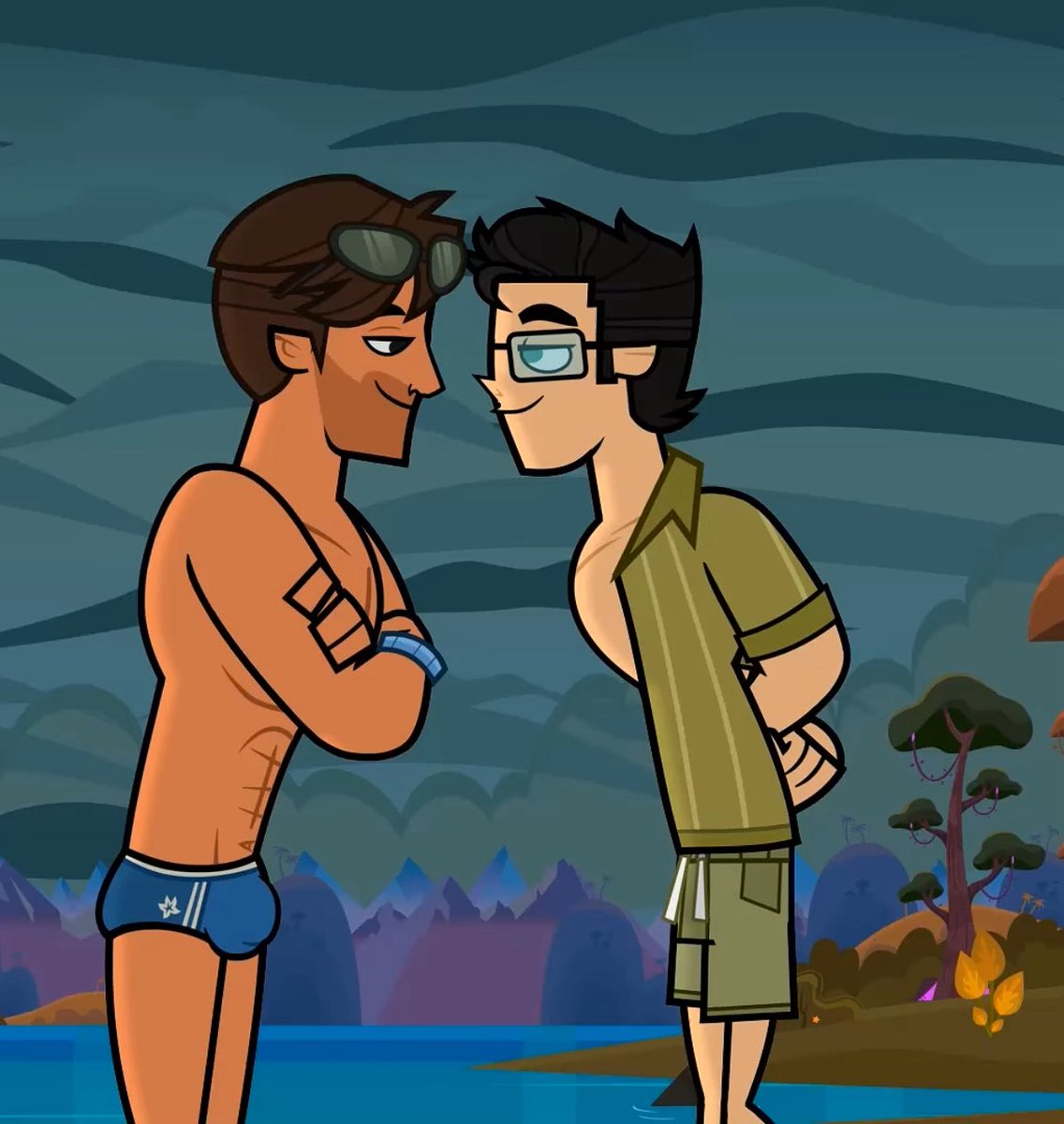 Lanxerz's tweet photo. How many times are they gonna do this exact same thing w these 2. 

Every single time it’s just them getting in eachothers faces jerking their own dicks until something abruptly interrupts them and separates the 2.

It’s legit 90% of their interactions. https://t.co/lsiuZ7d4nK