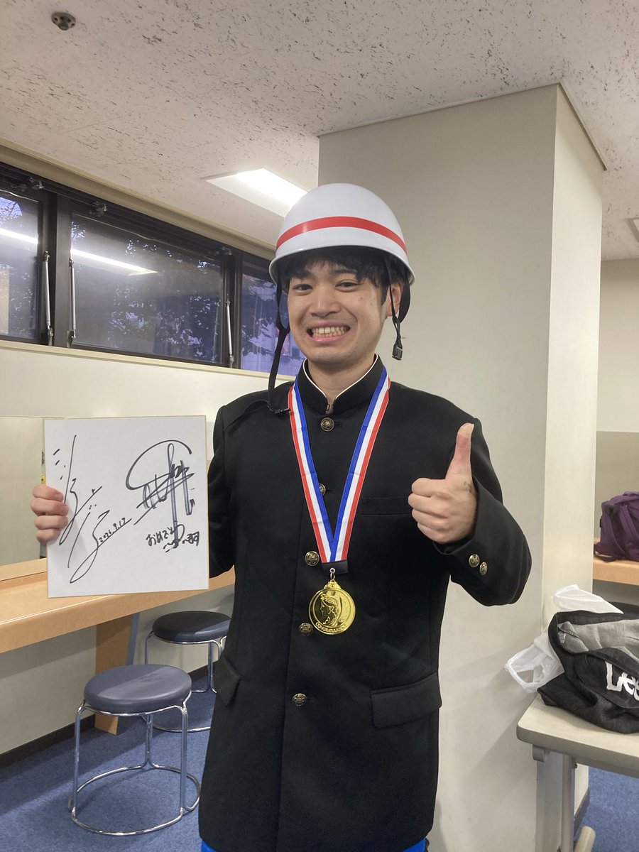 mojya_haru's tweet photo. ゴマに優勝！
ホンザワ君、俳優賞！

おめでとーーー！！！＼(^o^)／ https://t.co/57ksnGmEzr