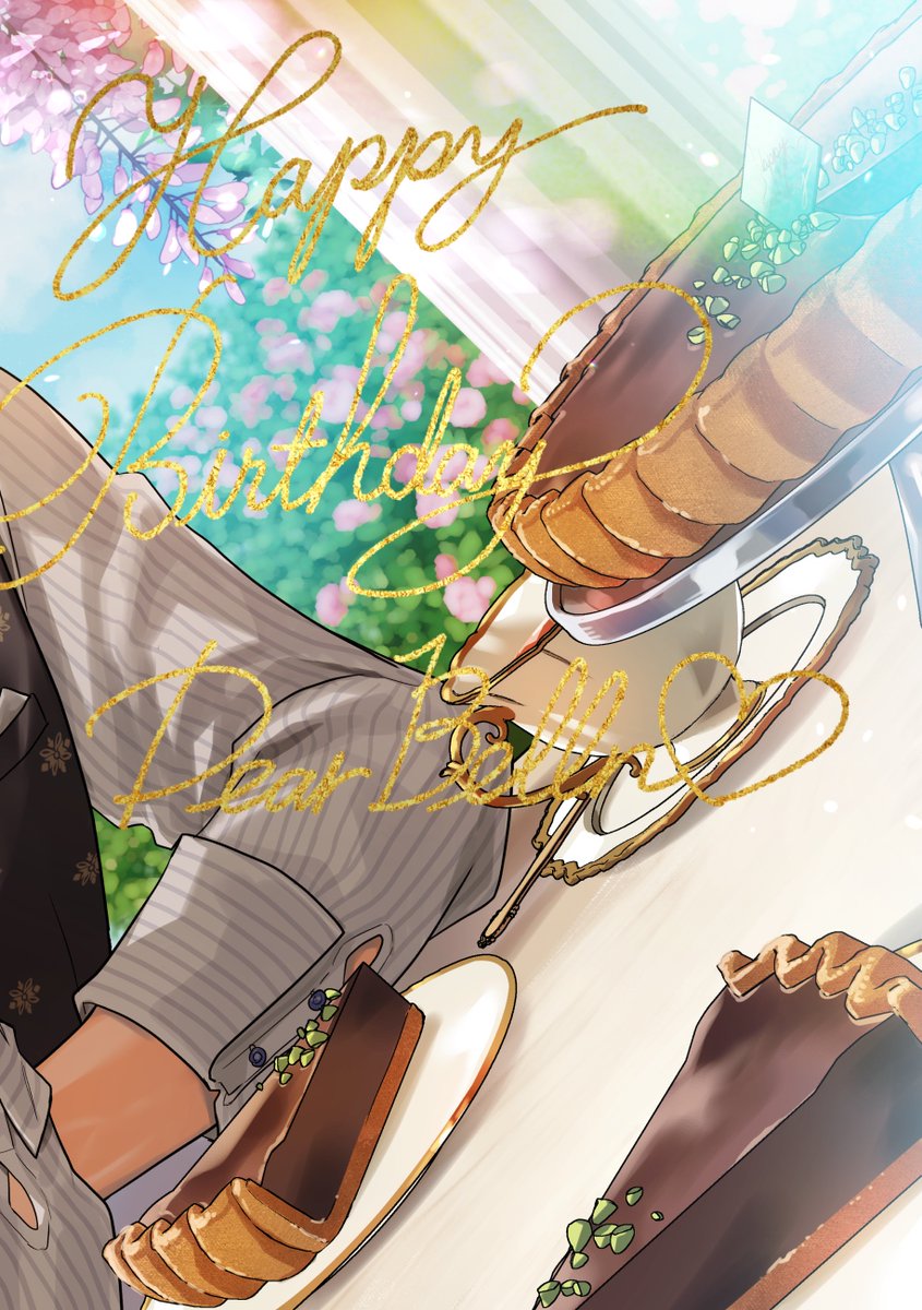 nakano_knk_an's tweet photo. ベレンお誕生日おめでとう～💕🎉🎂
#ベレン・クライアン誕生祭2026 
#aknk_FA https://t.co/QXMUaE4D59