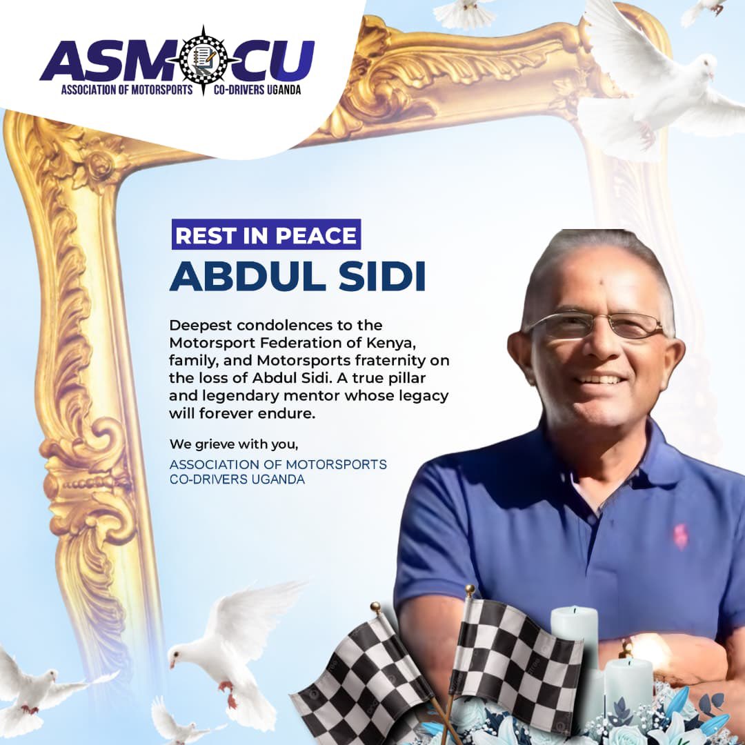 asmocu33322's tweet photo. Your impact went beyond borders,you welcomed Uganda 🇺🇬 to the Co-drivers Academy.

Your legacy shall live on Mwalimu.
Rest in perfect peace  🕊️ https://t.co/ym6tHJ25g1