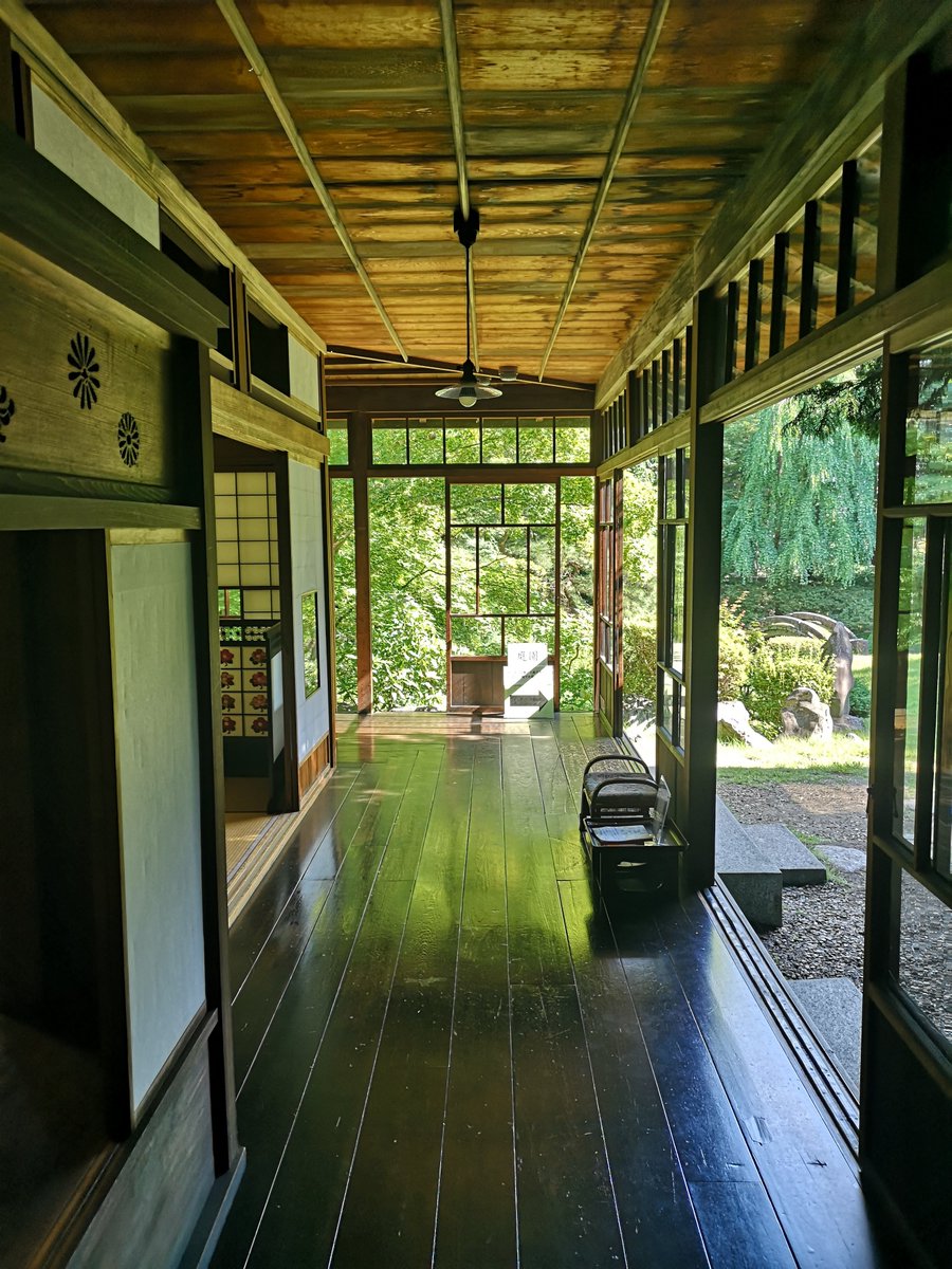 PTT_RUKI's tweet photo. 凛とした空気が涼しい…明治の邸宅「南昌荘」🍃

​#南昌荘 #日本庭園 #盛岡旅行 https://t.co/33DLF05Rhe