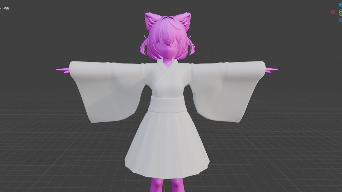 4yo_usio's tweet photo. 昨日から始めた衣装制作がとても順調
モデリング楽しい https://t.co/fN2T1HtIFe
