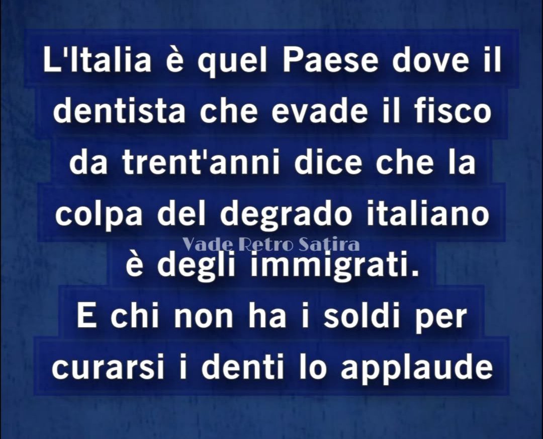 aperegina61's tweet photo. Evasori e applausi 
#Italia 🇮🇹 https://t.co/AcW8YrHQlT