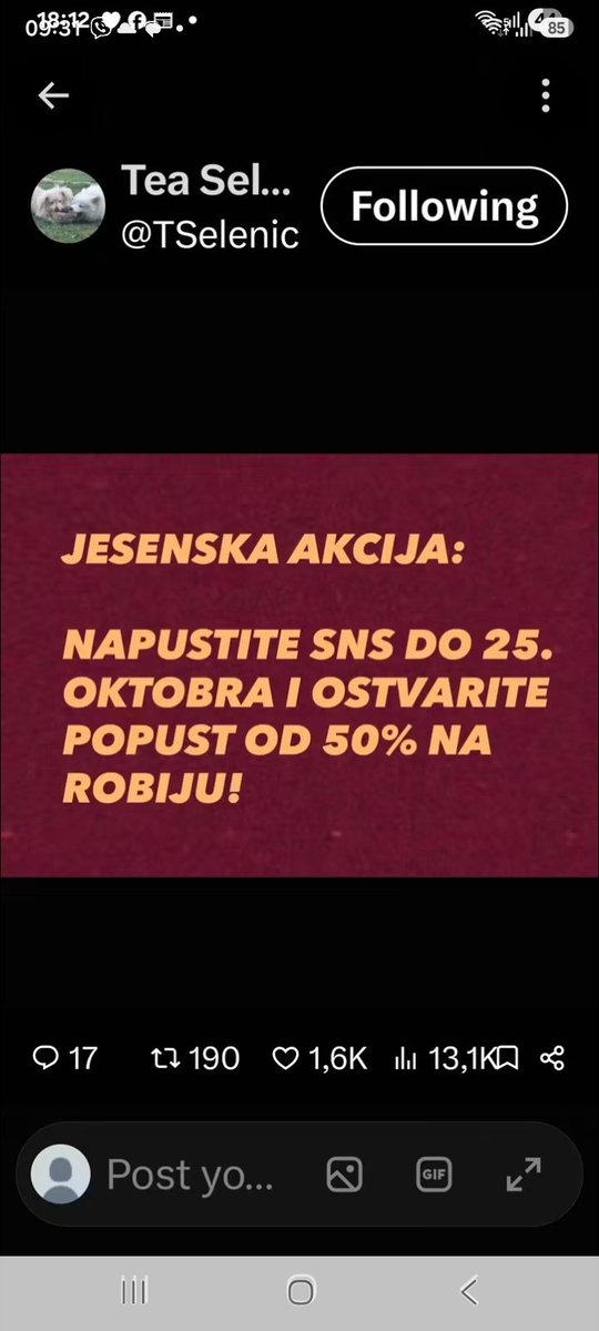 prerad82's tweet photo. @MarijaPopo40060 https://t.co/R6agwfoNrv
