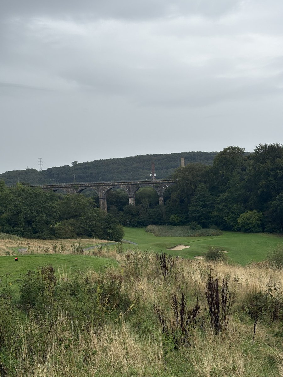 TheYorkshireTee's tweet photo. Hollins Hall Golf Course Review⛳️

With rounds available for around £30 on a Sunday morning through GolfNow, Hollins Hall is a charming course offering amazing views across the Yorkshire countryside, including a great view of Baildon, another course I’ve previously reviewed.

It seems every time we play Hollins Hall, the elements are against us, with either torrential rain or heavy wind causing some inconvenience. However, a sign of a good course is one that remains thoroughly enjoyable despite the weather - and Hollins Hall certainly does.

One small addition that never gets old is the cart service up to the first tee. The walk up there will get the heart rate going and have you feeling tired before you’ve even teed off!

The course has a great mixture of forgiving par 4s and short par 3s, alongside longer par 4s and 5s that require strategy and different clubs off the tee.

Standout Holes

This was a tricky section to choose, as Hollins Hall has a number of standout holes. Overall, I think the back 9 is stronger than the front.

Hole 6 - A downhill par 4 shaped by the tree lines, requiring an accurate tee shot. With the green guarded by a small water hazard short left, a short iron into the green gives you a great chance of making a good score.

Hole 9 - One of the most interesting golf holes I’ve ever played, and I don’t think the camera does it justice. A 220-yard shot is required off the tee, before a steep drop down towards the green. Any wayward shots can quickly disappear into the trees.

Hole 13 - Another hole shaped by the landscape, offering an interesting test as a 160-yard par 3 straight down the hill. Picking the right club is a challenge, although coming up short allows the ball to roll down towards the front of the green.

Hole 14 - One of my favourite golf holes in all of Yorkshire. A proper risk-and-reward hole with the viaduct as a backdrop.

You can either try to drive the green, risking a lost ball left or dribbling into the water on the right, or lay up short of the hazards. Even then, an accurate shot is required to avoid the bunkers and brook running through the hole.

Verdict

Whilst I didn’t make use of it on this visit, Hollins Hall also has an 11-bay TrackMan range. Near the first tee there’s also a practice green and some nets to warm up.

The greens and tee boxes had recently been seeded, so unfortunately the course wasn’t in prime condition on this visit. That’s not a criticism of the course itself, and on previous visits it has always been in very good condition.

The halfway-house sausage sandwich also wasn’t my favourite… 🌭😂

However, Hollins Hall once again provides some of the best value for money in Yorkshire, combining great views, varied holes and a great pint in the clubhouse afterwards.

Overall, I’d have Hollins Hall on par with Baildon.

Yorkshire Tee Rating: 8.5/10 

#golf #golfcoursereview #YorkshireGolf