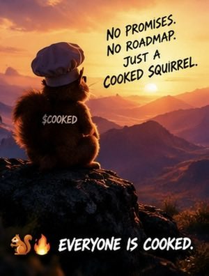 trapped0815's tweet photo. ☀️ GOOD MORNING, YOU ABSOLUTE DEGENS. 🐿️🔥

New day.
New candles.
Same question:

Are we gonna make it… or are we COOKED? 💀

Coffee ☕
Charts 📈
$COOKED 🐿️
Zero financial advice. 😂

If you’re early, you’re early.

🎯 $COOKED: https://t.co/uQCUCM6yRo

💬 Join the Squirrel Gang: https://t.co/fZ42TzZxdn

GM. LET’S GET COOKED. 🐿️🔥

#COOKED #MemeCoin #CryptoTwitter #Solana