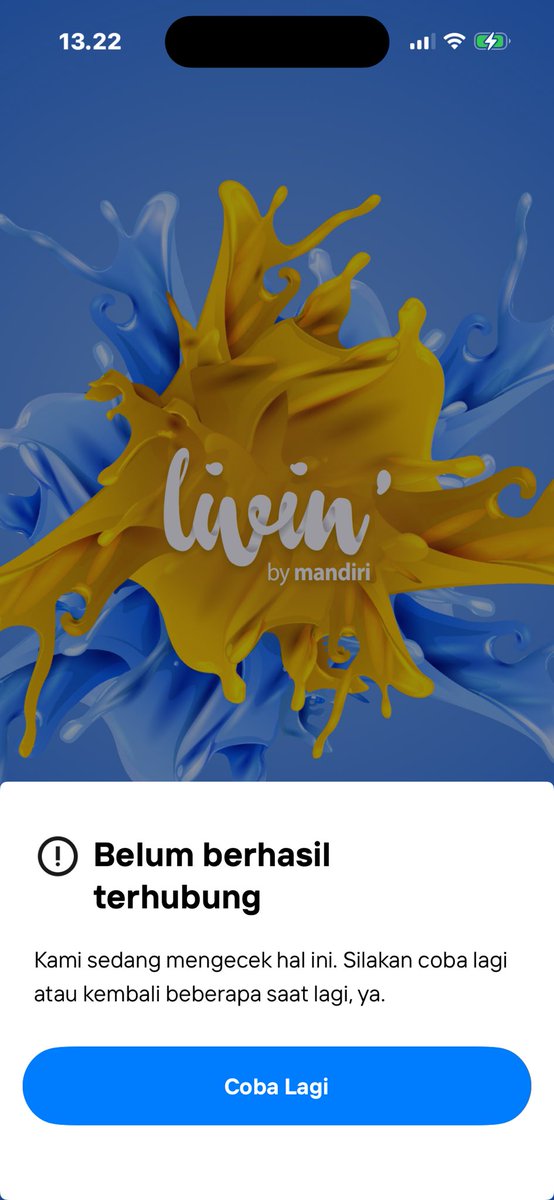 audyeayy's tweet photo. @mandiricare tolong ini kenapa ya udah dari jam 1 tadi sekarang jam 4 masa gabisa dibuka gini. https://t.co/veBdZa3SDE