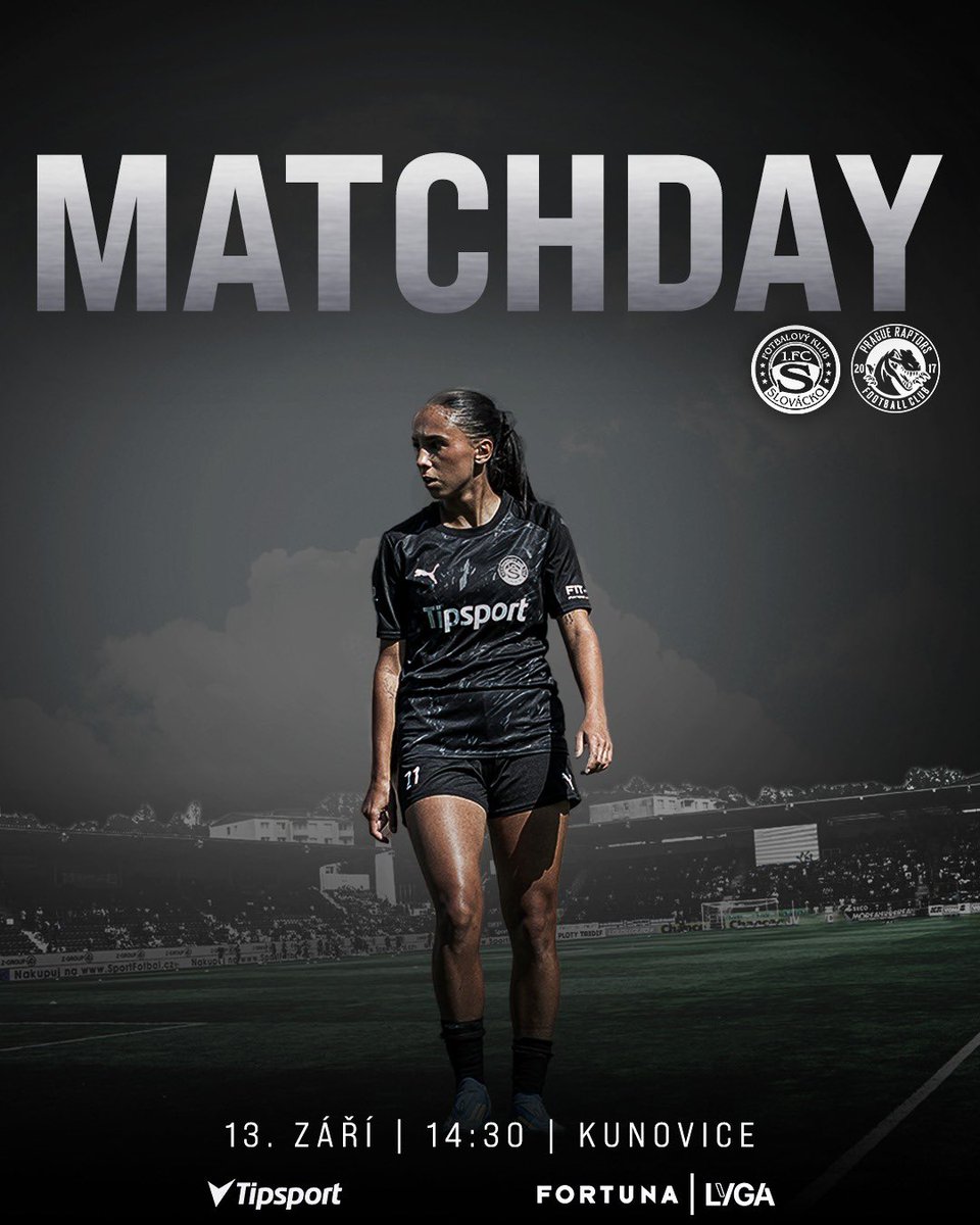 1FCSzeny's tweet photo. 🔥 MATCHDAY! Dnes ve 14:30 vyběhneme na trávník v Kunovicích k utkání 5. kola FORTUNA LIGY proti týmu Prague Raptors. S kým z vás se odpoledne vidíme na stadionu? 👀 🤔

Utkání můžete sledovat živě na platformě ČT Sport Plus 👉 https://t.co/rT5VbQohRA

#spolu #zaslovacko https://t.co/ZqyQlsvrlp