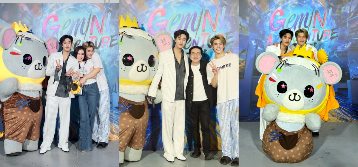 APHIN_NAKA's tweet photo. ขอบคุณแม่หนิงที่พาเจมีไนน์เข้าวงการนะคะ ขอบคุณพี่ถาที่เชื่อในตัวเจมโฟ้ด และก็ขอบคุณเจมโฟ้ดที่เป็น partner กันแถมยังมียัยจี๊ดมาเป็นหัวแก้วหัวแหวนอีก โคตรจะรักครอบครัวนี้เลย 🫶🏻

#GeminiConcert
#GeminiFourth #เจมีไนน์โฟร์ท https://t.co/6T3mHtCrNt