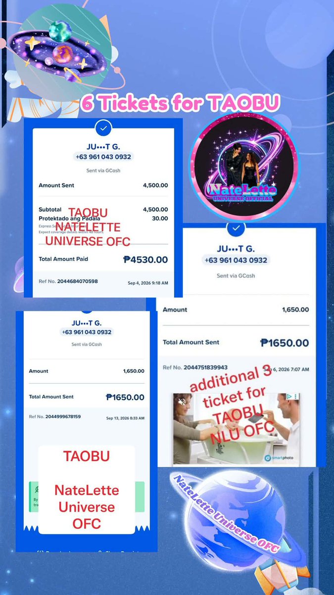 NLUniverse07's tweet photo. "Supporting two artists regardless of the amount, but focusing on the effort."

Thank you so much NLU🌍

#BGYO_Nate #KoletteMadelo 
#Nateletteuniverse https://t.co/3Xabpa8CKS