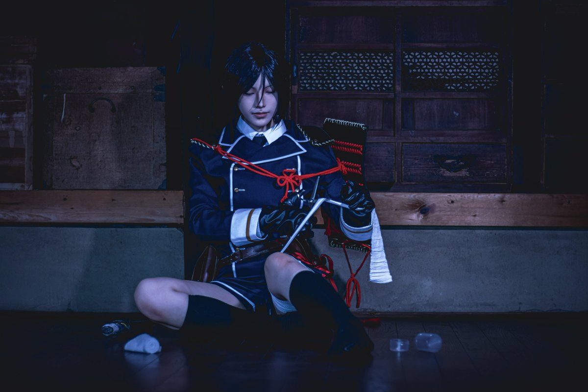 u0x0uii's tweet photo. 【#白露滴る粟田口併せ 】
刀剣乱舞 cos / 薬研藤四郎

Photo: 志藤 さま https://t.co/j4ChqZwxjB