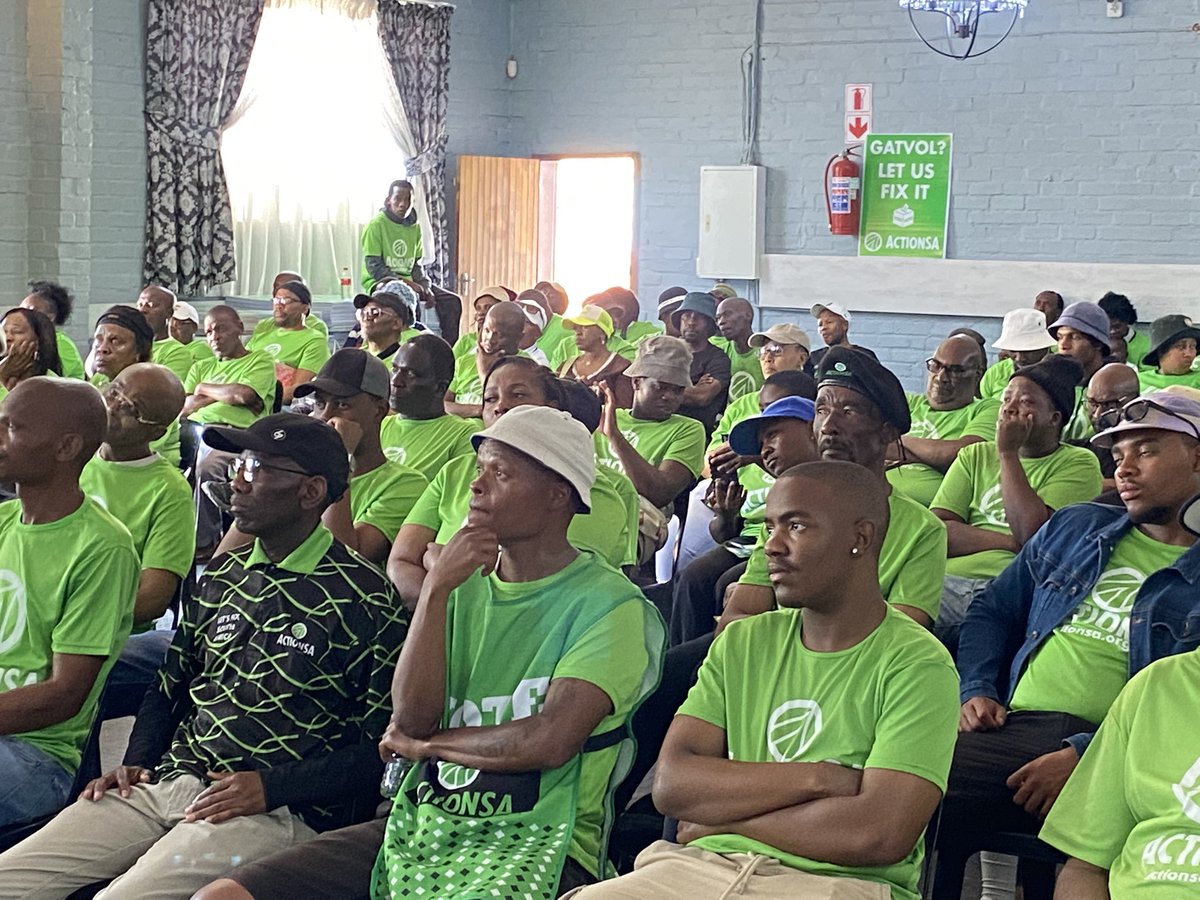 MbahareKekana_'s tweet photo. The men and women ready to fix the Free State. 🇿🇦🔥
The task ahead for these candidates will not be an easy one. But we can assure you that we are putting forward the best of the best leaders #LetsFixFreeState #LetsFixSouthAfrica #VoteActionSA #ItsTimeForAction https://t.co/XjKNokcGIm