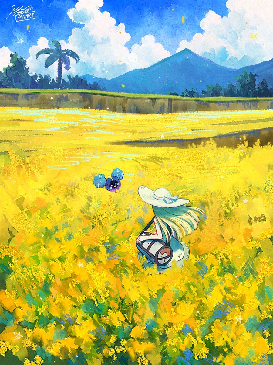 alpha_poke_'s tweet photo. メレメレの花園 https://t.co/KBpdCTco1a