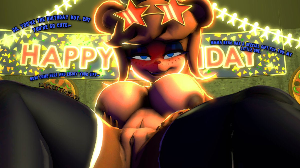 ShadingP52885's tweet photo. Mama bear has a gif for you~
I have a Devianart account, if you like, the link is in my profile💙
#FNIA #frenni #fnafanart #FrenniFazclaire #Fnia3d #SFM #NSFW #FNIANSFW #NSFW #SFManimation #fnaf #fapnaf #art #FapNightsAtFrennisNightClub #rule34 #furryart #furrynsfw #furry #boobs https://t.co/giZy51wgUQ