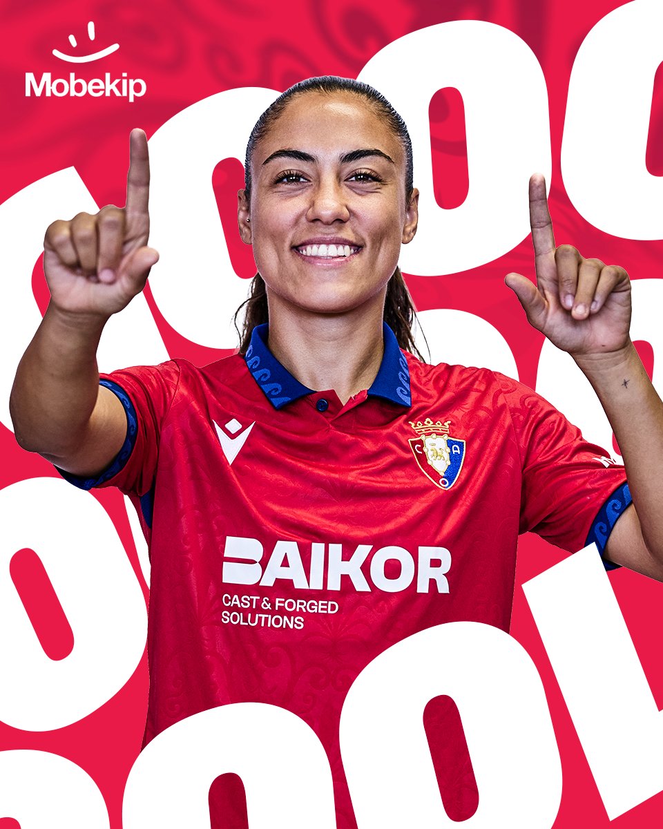 Osasuna_fem's tweet photo. 🕖 71' | ¡GOOOOOL DE MARINA! ¡GOOOL DE OSASUNA! JOKALDI BIKAINA MARINARENA! (3-1)            

#OsasunaFemRealMadridB https://t.co/4AnJKsXYh5