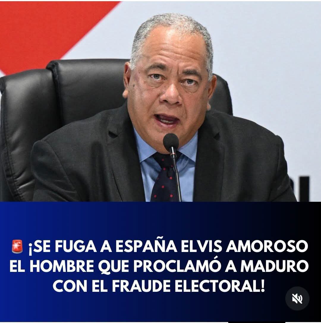 JhonathB87079's tweet photo. Cómo se Fugo ? Cómo Salió del País ? Cómo se Fue para España este Sr. Elvis Malamañozo, Si fue el Artífice Principal de toda la Desgracia en Venezuela y el que Orquesto la Estafa de unas Elecciones ante el CNE, y el TSJ del día 28/07/2024. Dando los Resultados en una servilleta. https://t.co/JHKd0D2rdZ