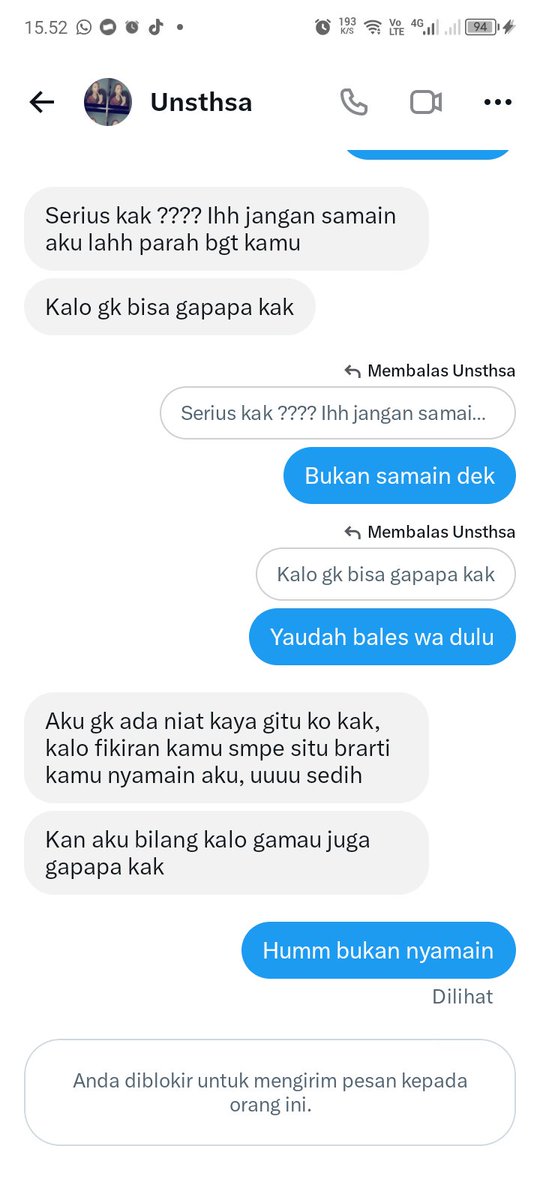 zani18034's tweet photo. Ini namanya bocah kontol nipu @Unsthsa monyet! https://t.co/HhfOtnyTEl