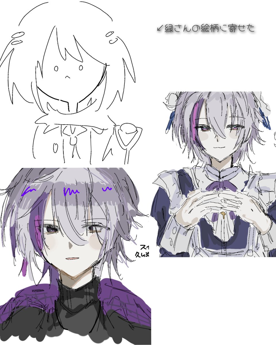 a0n4un's tweet photo. 少しだけ🏷失礼します！🧷中心(稀に🥂✨️)描いてます♪
♡＆♻️ゆっくり全反応巡回します！気になりさん無言フォローでお迎え致します🙇🏻

#にじさんじ絵描きさんと繋がりたい  ˖ ࣪⊹ https://t.co/qBH3YeuxJ4