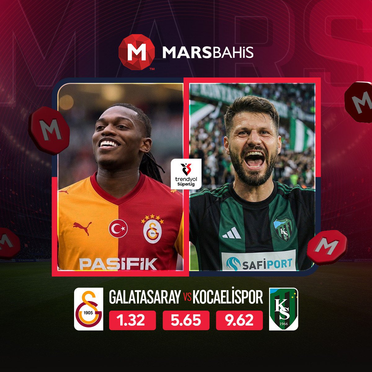slotxTR's tweet photo. 🔥 Süper Lig’de heyecan dorukta!

⚽️ GALATASARAY 🆚 KOCAELİSPOR
💥 Tempo, mücadele ve futbol heyecanı Marsbahis’te!

Marsbahis giriş 📲 https://t.co/ayr0fWN8Oe

💰 Marsbahis demek, banka demek.

#marsbahis https://t.co/4Ugi7cq4fg