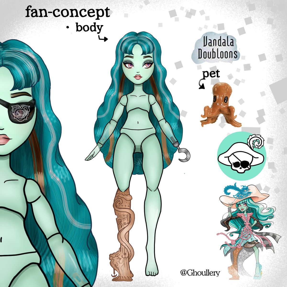 Blackhornmk's tweet photo. Vandala doubloons monster high g3 https://t.co/x5eLJ8bVwz